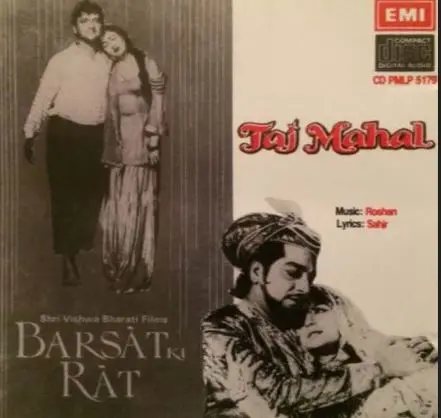 Hindi Audio CD- Taj Mahal- Barsaat Ki Raat